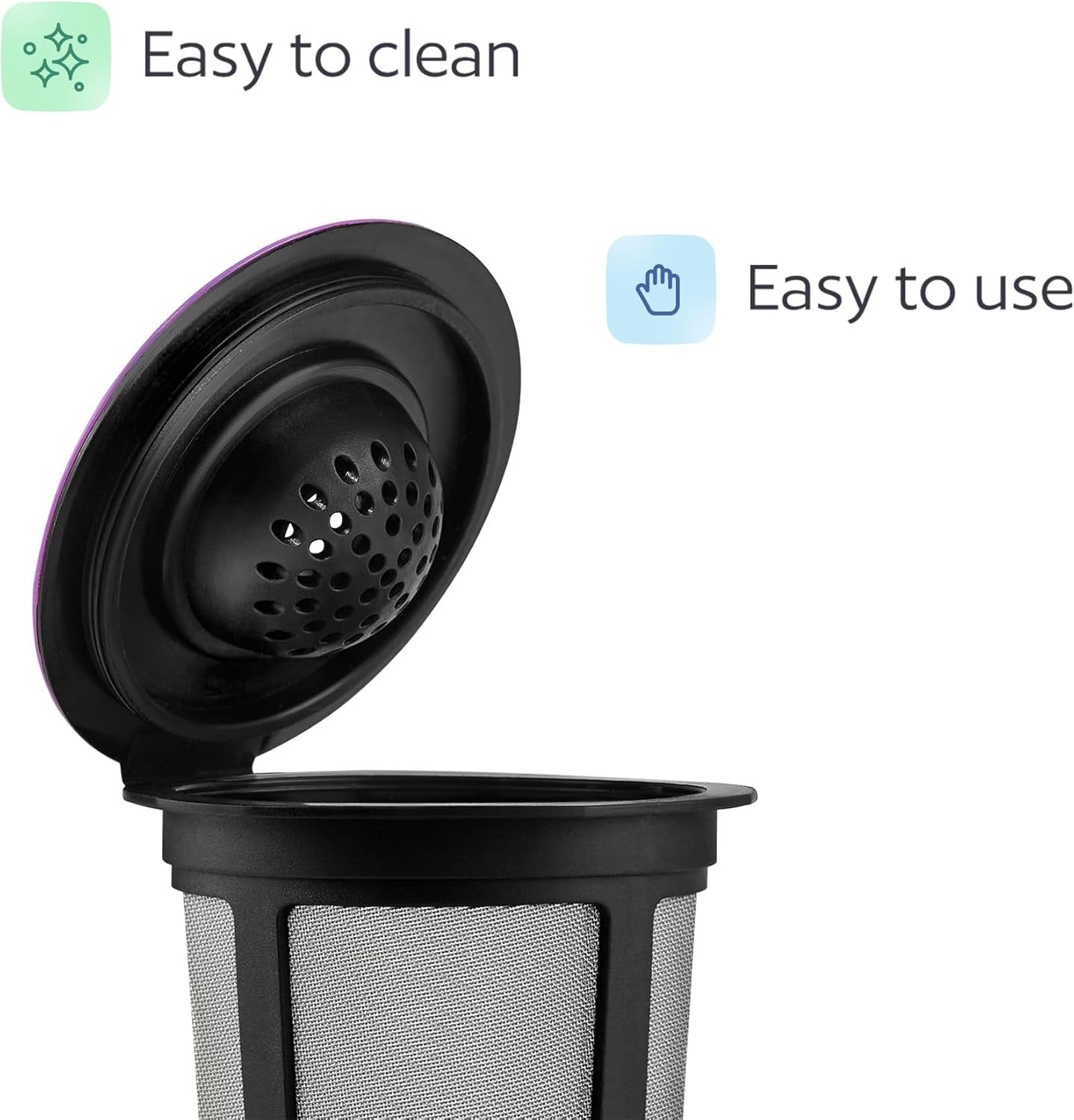 Flavara Reusable K-Cups – 4-Pack Universal Fit Coffee Filters for Keurig 1.0 & 2.0 Brewers
